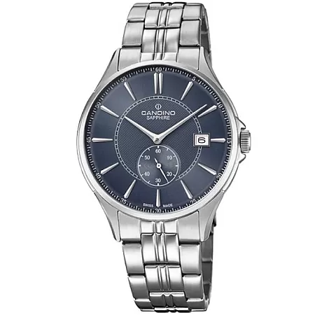 ΡΟΛΟΙ CANDINO C4633/2 CANDINO Gents Silver Stainless Steel Bracelet