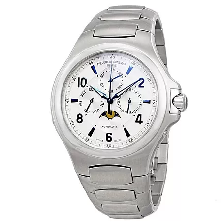 ΡΟΛΟΙ FREDERIQUE CONSTANT  FC-365AS4NH6B Frederique Constant Mens Automatic Silver Stainless Steel Bracelet